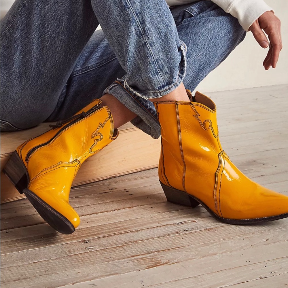 Free People New Frontier Western Boots
